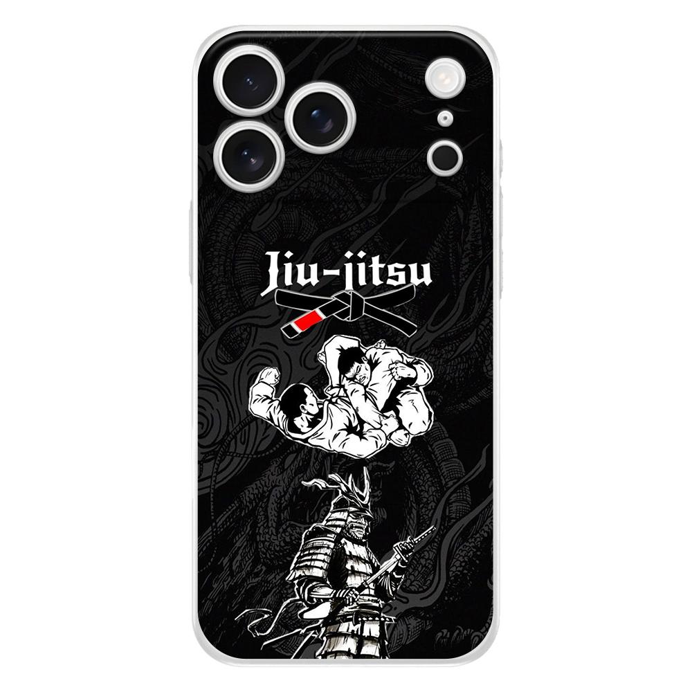 Мягкий прозрачный чехол для телефона для iPhone 17 Air 16E 16 11 15 14 Pro MAX 12 13 7 8 Plus SE Пасхальный чехол Защита Японские боевые искусства Дзюдо