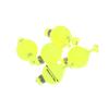 5 Pcs Snap-On Ball Fishing Bobber Floats Weighted Bobbers EVA Foam Corks For Crappie Bluegill Panfish Catfish