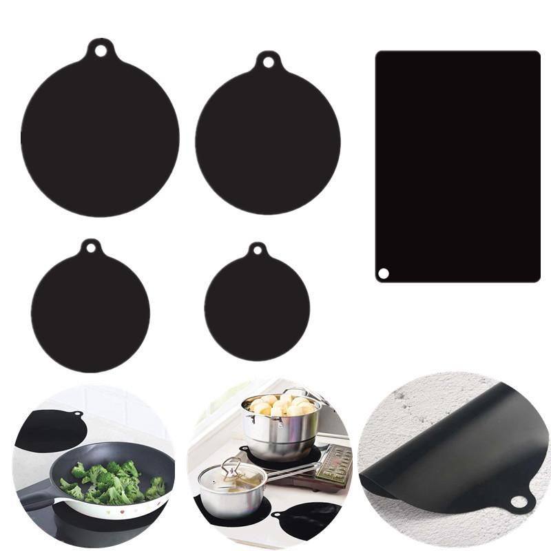 Japanese and Korean kitchen supplies platinum grade silicone electric induction cooker cleaning protection pad high temperature anti-skid pad insulat