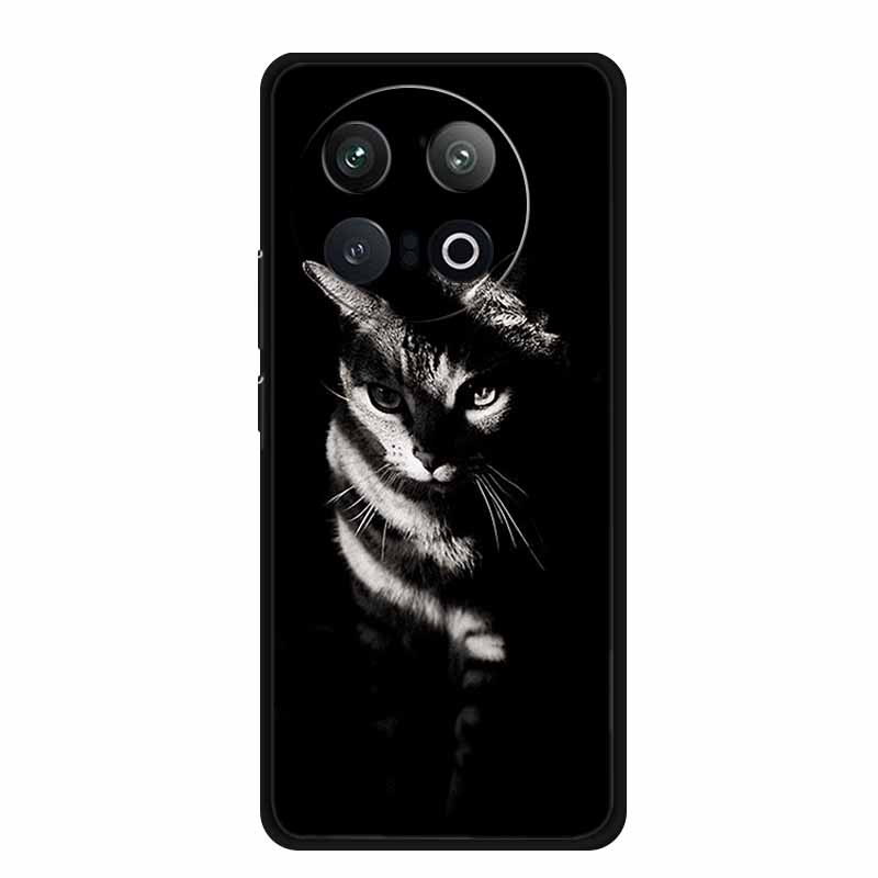 Для Vivo iQOO 13 5G Задняя крышка Чехол iQOO13 Coque Черный Силиконовый Мягкий Чехол для телефона Для Vivo iQOO 13 Чехол 6.82" Ударопрочный Funda Сумка