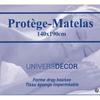 Lot de 2 Protèges matelas imperméable, absorbant et anti-acariens 140 x 190 cm