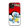 Чехол PK12 Pokemon Cartoon Black Sofe для iPhone 16 15 Plus 14 13 Pro 8 SE XR XS Max P30 Nova 5T Y5P Y6 Y7 Y8P Y9 Realme C30 C33 C31 VIVO Y36 V27