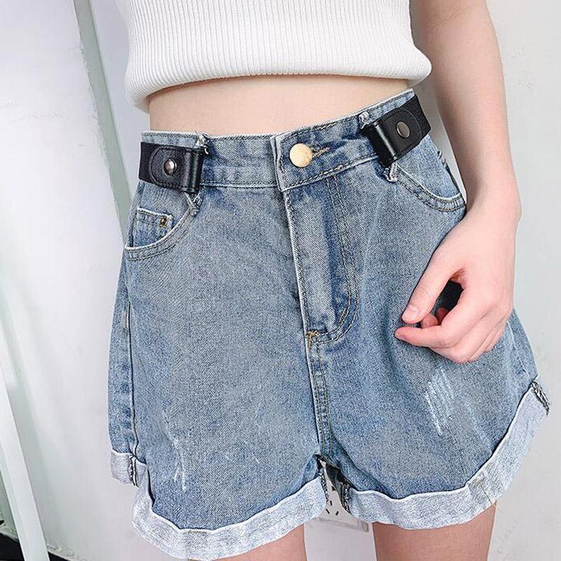 Ремень для взрослых/детей без пряжки, невидимый эластичный ремень для джинсов, без проблем с выпуклостями