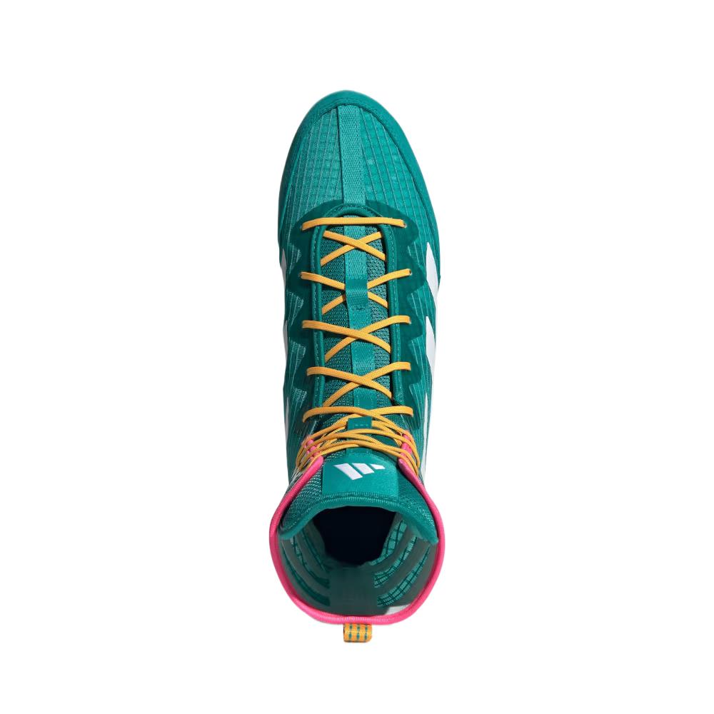 adidas Кроссовки Box Hog 4 Pure Teal Унисекс Cloud-White Lucid-Pink JR5382
