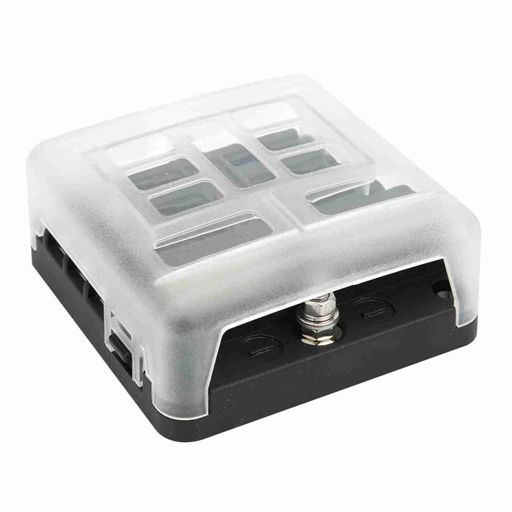 Блок предохранителей на 6 гнёзд для автомобиля, лодки, распределения питания, держатель ножевых предохранителей, панель 12В?32V