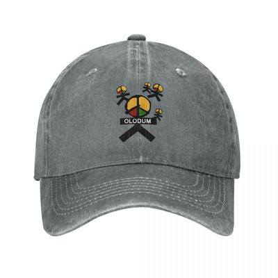 Бейсболка Olodum, винтажная потертая джинсовая кепка Snapback, мужская и женская летняя кепка для отдыха на открытом воздухе