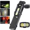 Digital Display LED Ultra-thin Flashlight 1100 Lumens LED Work Lamp Slim Pocket Flashlight Walking