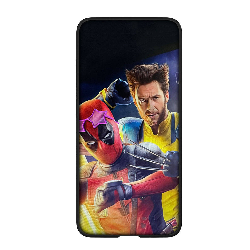 Для iPhone 17 16 15 Xiaomi Poco F7 F8 X7 X6 C85 C75 C71 M8 Redmi Note 14 13 12 11 Pro Max 14C 13C 15C A3 A4 Чехол для телефона Аниме Дэдпул Росомаха Обложка
