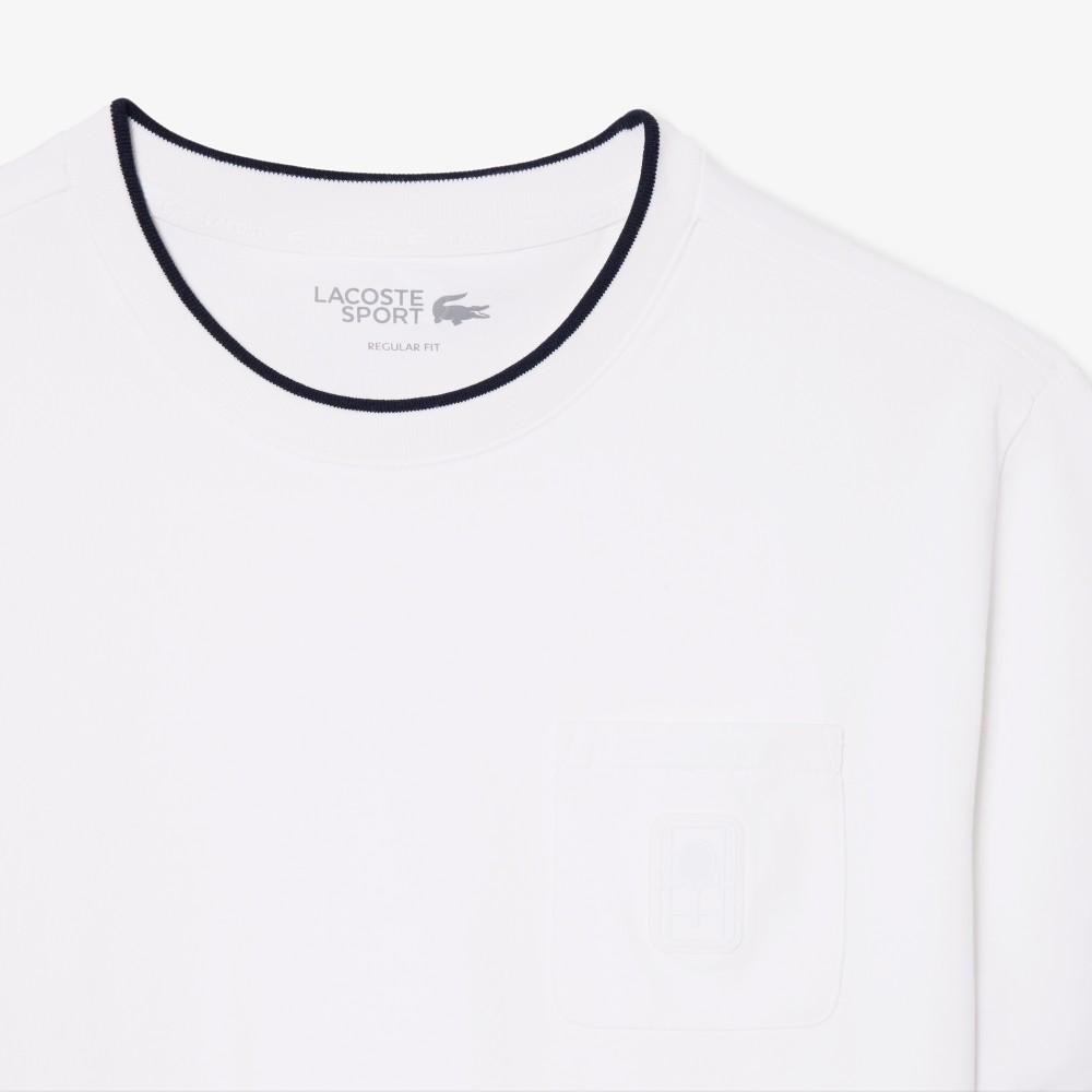 Lacoste Мужская футболка с коротким рукавом TH0209-56G001 в стиле теннисного наследия