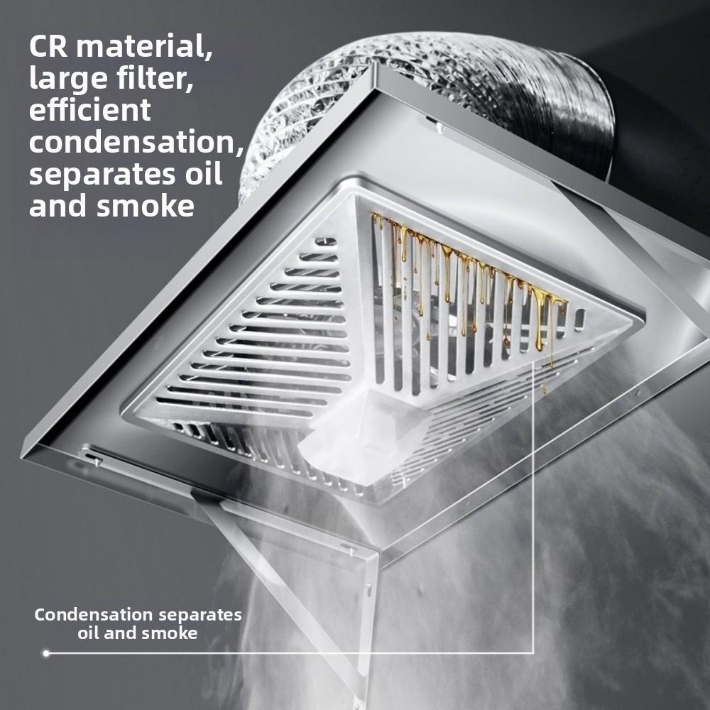 12-дюймовые вытяжки 220 В Мощный экстрактор масляного дыма Новый вытяжной вентилятор Для арендного жилья