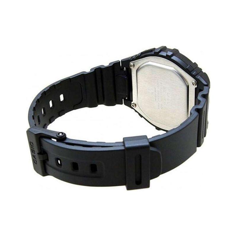 Casio Серия YOUTH - цифровой дисплей на диске, стандартные многофункциональные спортивные мужские часы, кварцевый механизм, полимерный ремешок, японский и корейский W-216H-1BVDF