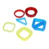 3PCS Sandwich Cutter Sealer Mold Bread DIY Mold Breakfast Food Cutting Mold for Boy Girl
