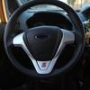 Наклейки с блестками на руль из АБС-пластика для Ford Ecosport 2013-2016 New Fiesta 2012 2013 2014 2015 2016 2017 Авто