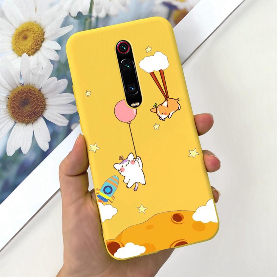 Мультяшный чехол для Xiaomi Mi 9T Pro Mi9T, милый цвет конфет, мягкая силиконовая задняя крышка для чехлов телефона Xiaomi Mi 9T 9 T 9TPro