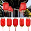 Waterproof New Year's Lantern Antiqued Red Lantern  Chinese New Year Decoration