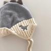 Knitted Ear Protection Cap Cartoon Dinosaurs Earflap Hats Fashion Children's Hats  Autumn Winter