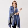 European and American Women's Fashion Scarf Autumn and Winter Warm Pashmina All Match Solid Color Shawl Tassel Cloak