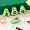 Cute Avocado Eraser Novelty Fruit Rubber Pencil Eraser Kids Student Learning School Office