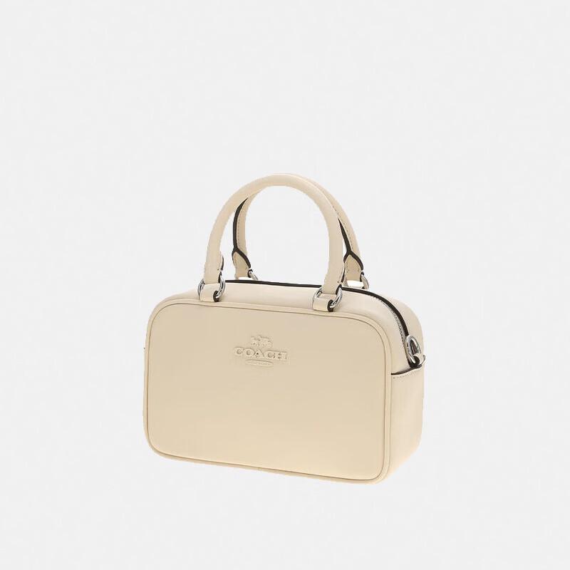 Элегантная женская кожаная сумка на плечо COACH