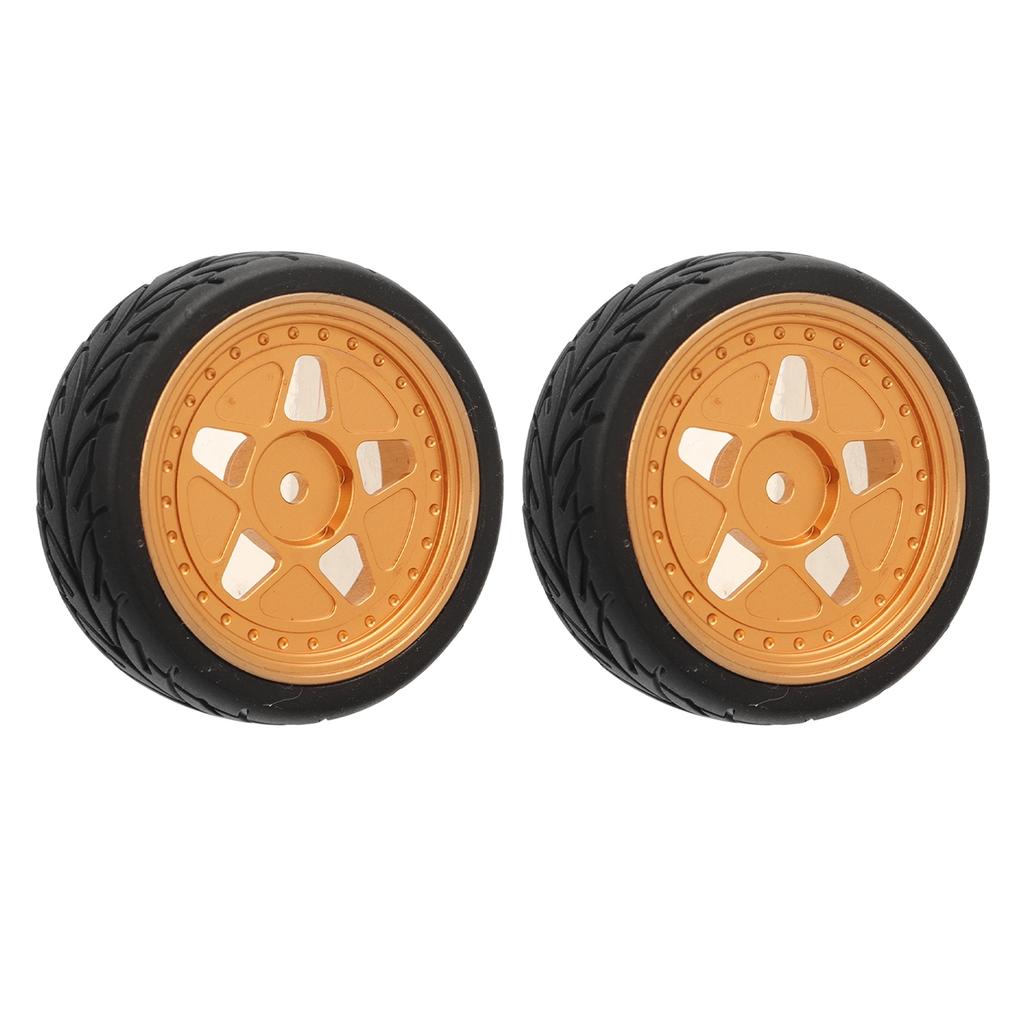 2Pcs RC Car Tires Wheel Rims Replacement for ZD Racing 116 S16 EX16 RC Car Upgarde Parts