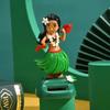 Танцующая гавайская девочка на солнечных батареях качающаяся игрушка-помпон милый аниме-украшение приборной панели автомобиля качающиеся игрушки автомобильные аксессуары для интерьера