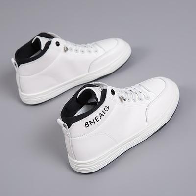 Новые кроссовки средней высоты с противоскользящей подошвой, повседневная обувь на мягкой подошве и женская обувь, увеличивающая рост