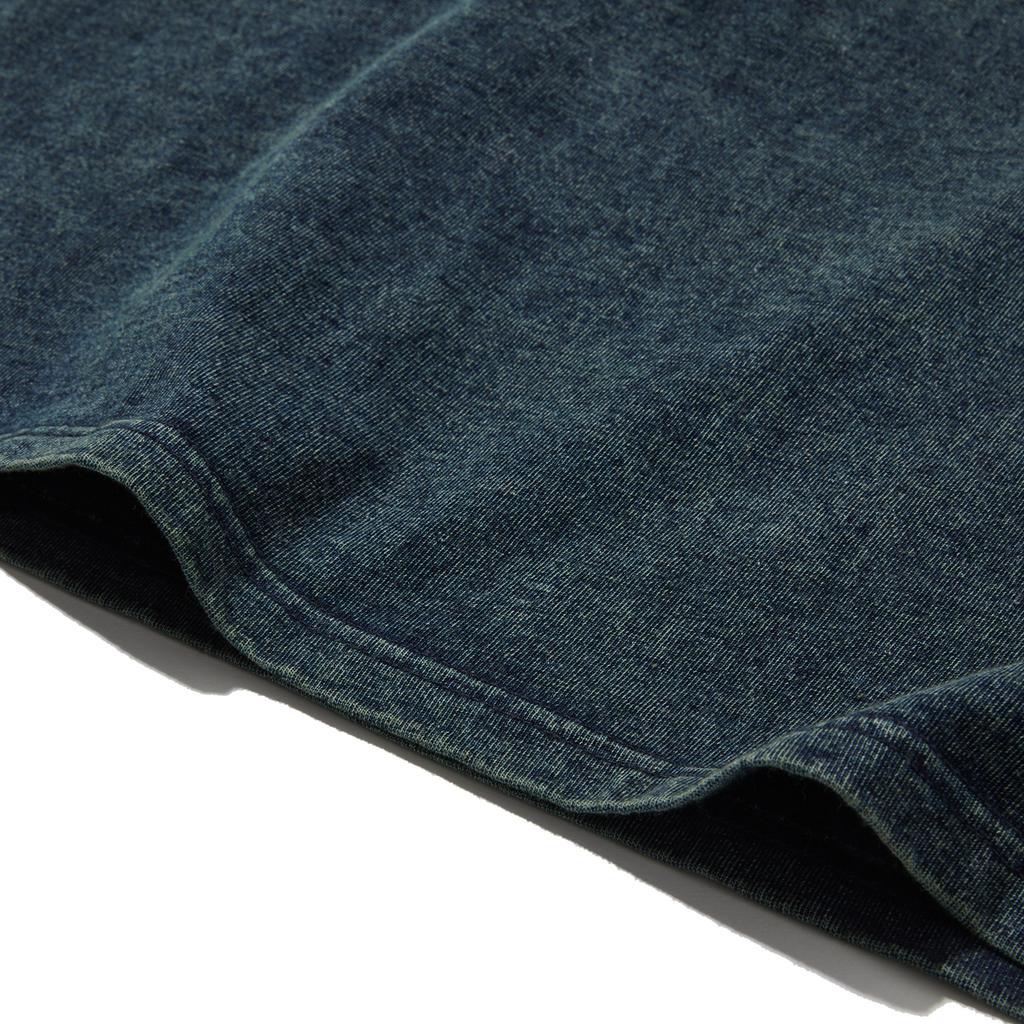 PENFIELD [P X Nickgear] Синяя выстиранная короткорукавная футболка_Fr1Kt20U