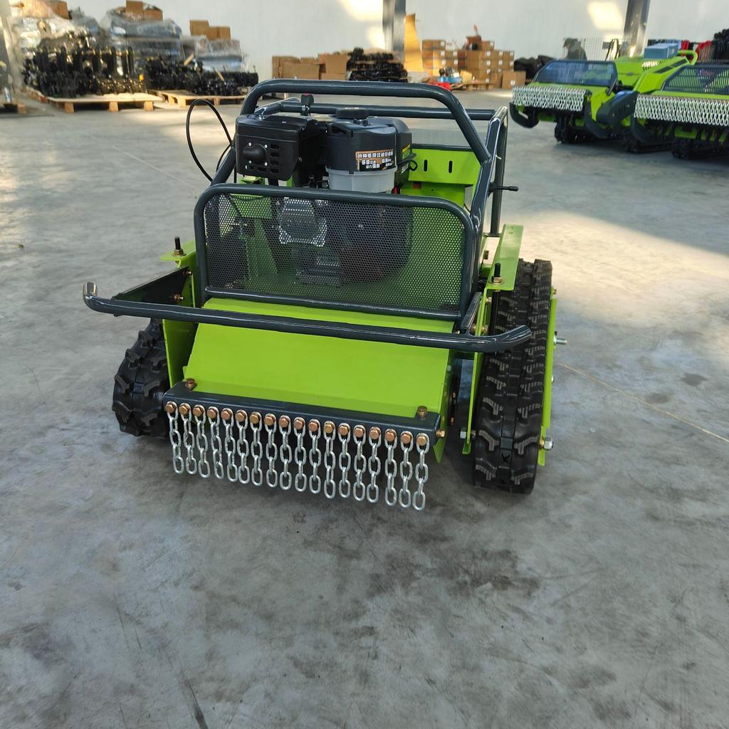 Compact Crawler Slope Mower: Grass Cutting & Reclamation Machine