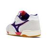 Mizuno Club 75 x Court Select Фиолетовые Унисекс Кроссовки Белый Розовый Резина D1GD182801