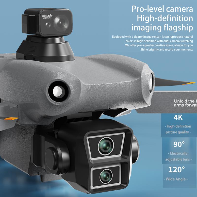 Профессиональный дрон L300 MAX 4K HD с большим цветным экраном, 5G GPS, WiFi, FPV, безщеточной камерой, квадрокоптер с пультом ДУ, игрушечный дрон, 3 км ра