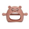 Baby Hand Teether Toy Soft Silicone Cleanable Prevent Dropping Wearable Wrist Teething Chew Toy