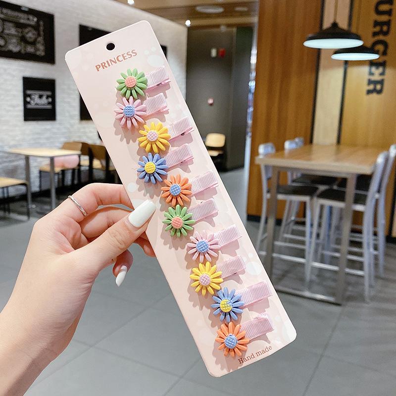 Детские заколки для волос не вредят девочкам, имеют мало, имеют утиный клюв, меньше объема, детская челка, детские аксессуары, Baobu Маленький утенок