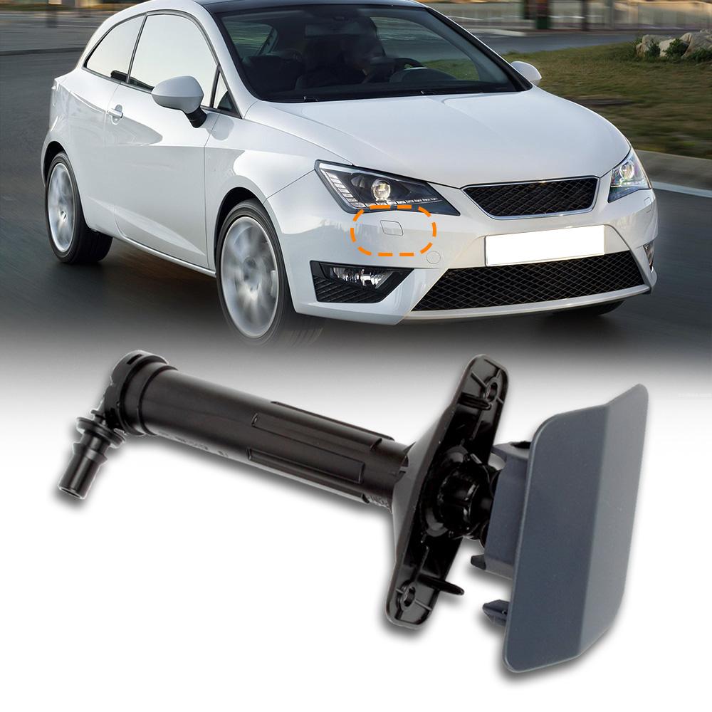 Для Seat IBIZA 2013 2012 2013 2014 2015 2016 2017 Омыватель фар Подъемный цилиндр Форсунка распылителя Струя и Крышка колпачка форсунки Без покраски