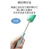 Okazaki Extendable Handle Sponge Brush for Bottle Cleaning, Extends to Fit Your Needs, Approx. 6cm Diameter x 30cm Wide, Blue or Pink, Made in Japan