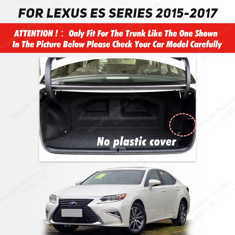 Коврик в багажник автомобиля для LEXUS ES Hybrid 2015 2016 2017, автомобильные аксессуары на заказ, интерьер автомобиля