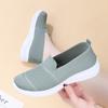 Women's New Oversized Breathable Fly Woven Shoes, Flat Work Shoes, Mesh Shoes, Women's Casual Single Shoes
