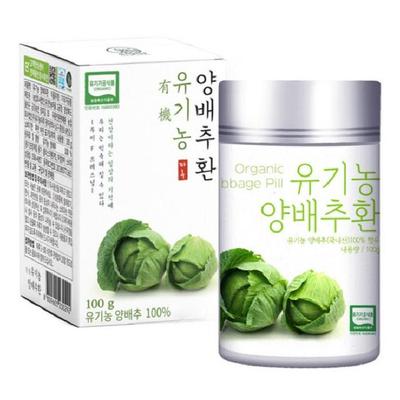 Organic Maru Органические корейские таблетки из 100% капусты 100г