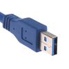 Кабель-адаптер 2 порта USB 3.0 Type A (папа) на 20-контактный разъем (папа)
