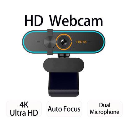 USB-камера 4K Ultra HD: Без драйверов, Plug & Play для домашнего офиса, стриминга, записи и фотографии