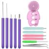 12PCS Paper Curling Quilling Needle Kit Quilling Slotted Pen Paper Quilling Pen  Paper Art