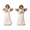 1PC European Light Luxury Home Art Angel Decoration Travel Souvenirs Resin Crafts Living Room Decoration