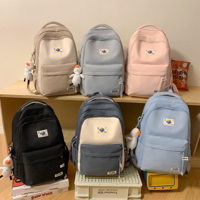 Школьный женский пригородный рюкзак, дорожная сумка, мужской рюкзак в студенческом стиле