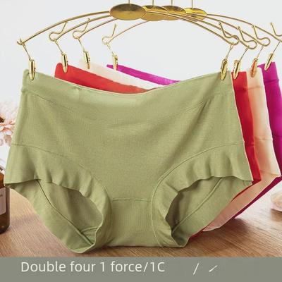 Женские трикотажные трусы больших размеров из модала со средней посадкой