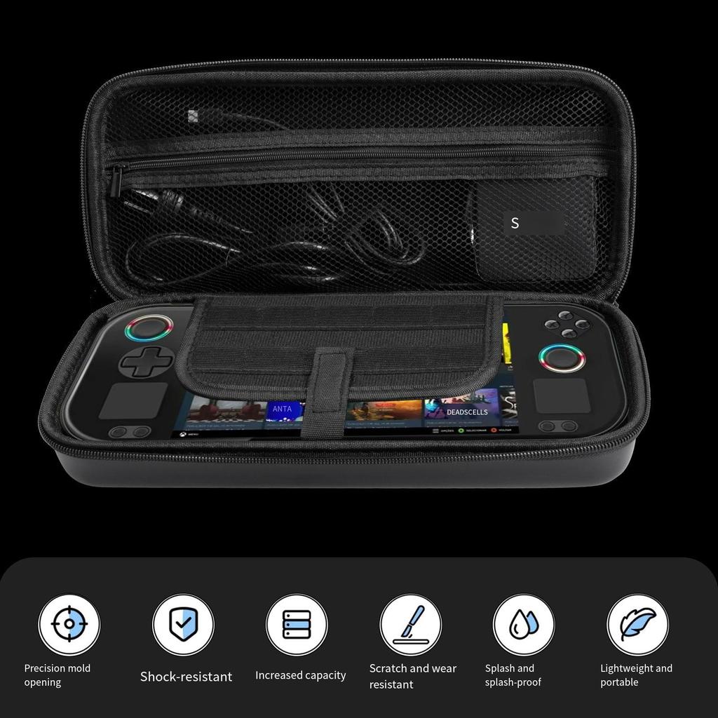 Сумка для хранения ASUS ROG Ally X, вместительная, устойчивая к падениям и царапинам