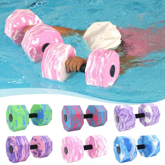 Гантели для водных видов спорта Легкие гантели из пены ЭВА высокой плотности Легко захватываемые Мужские и женские фитнес-гантели