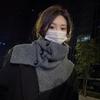 Fake Collar Soft Knitted Turtleneck Pullover Shawl Solid Color Buttons Closure Women Warm High Collar Neck Warmer
