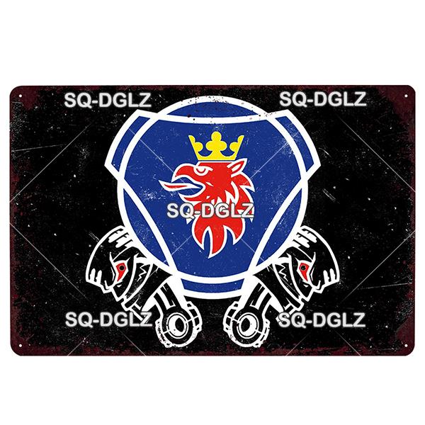 Металлическая табличка DAF Винтажная табличка Грузовик Жестяная табличка Настенный декор Для бара Паба Металлические изделия Ретро Вечеринка Постер Подарок На заказ Оптом