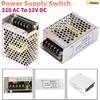 Импульсный блок питания 12В 5А 60Вт Трансформатор Блок питания Переключатель 220 В переменного тока на 12 В постоянного тока для светодиодной ленты