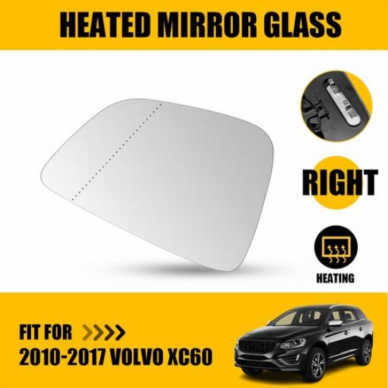 Front View Glass Mirror Heated Passenger RH For Volvo XC60 2010-2017 GA-VO2107
