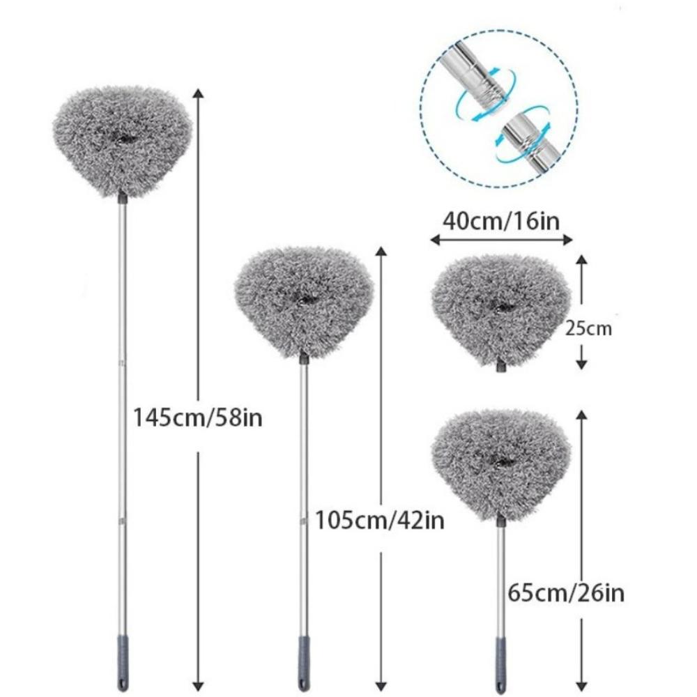 Multifunctional Ceiling Fan Cleaner Duster with Extension Pole Ceiling Duster for Home